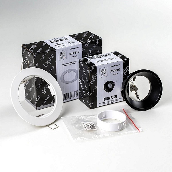 Светильник встраиваемый LIGHTSTAR DOMINO D61607WMOD