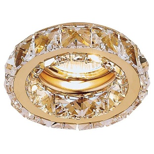 Светильник встраиваемый AMBRELLA LIGHT CRYSTAL K112 CL/G