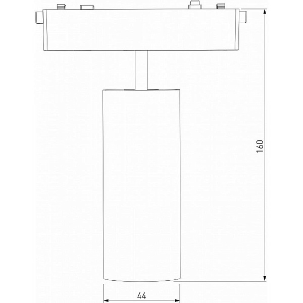 Трековый светильник ELEKTROSTANDARD FLAT MAGNETIC a063712