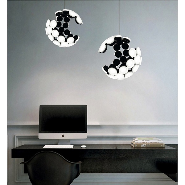 Люстра подвесная DELIGHT COLLECTION SCOPAS 9066P silver