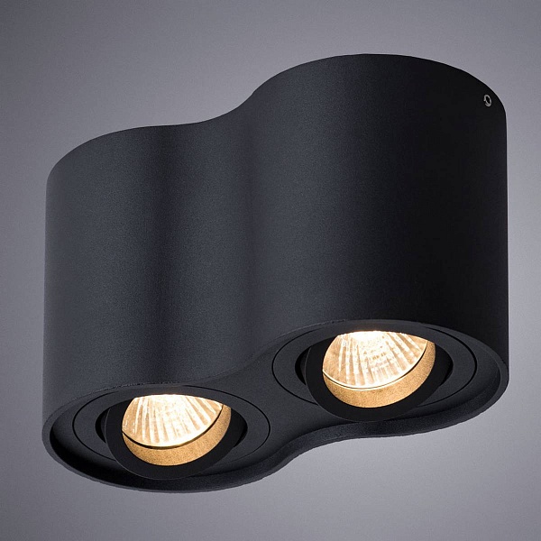 Спот ARTE LAMP FALCON A5645PL-2BK
