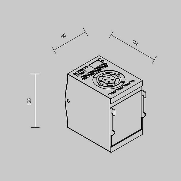 Блок питания MAYTONI LED STRIP DRIVERS 24V 480W IP20 821014