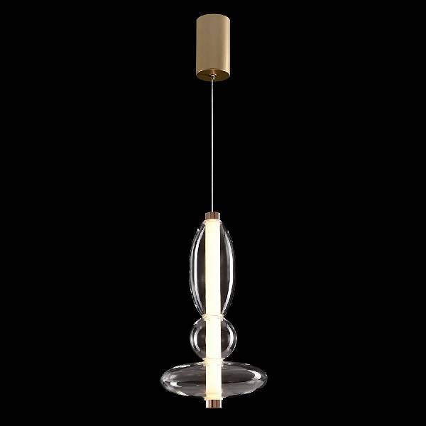 Подвес CRYSTAL LUX QUASAR QUASAR SP10W LED TRANSPARENT