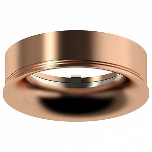 Рамка AMBRELLA LIGHT DIY SPOT 1 N7015 PPG золото розовое полированное D70*H20mm Out2mm MR16