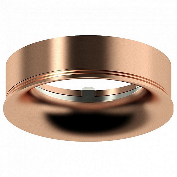 Рамка AMBRELLA LIGHT DIY SPOT 1 N7015 PPG золото розовое полированное D70*H20mm Out2mm MR16