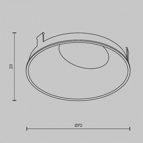 Кольцо MAYTONI WISE Ring057-10-CH