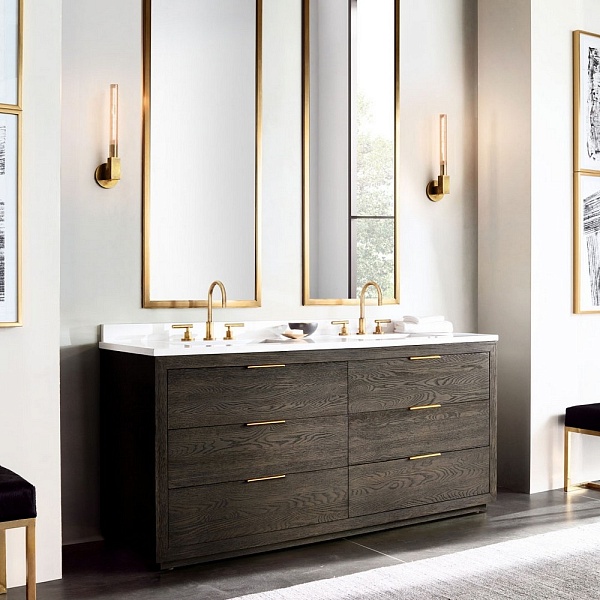 Бра DELIGHT COLLECTION CANNELE KM0550W-1 brass