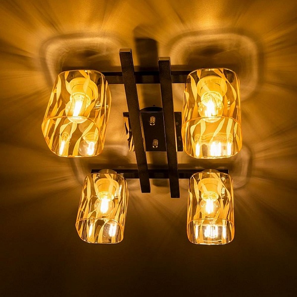 Люстра потолочная CITILUX САФАРИ CL145241