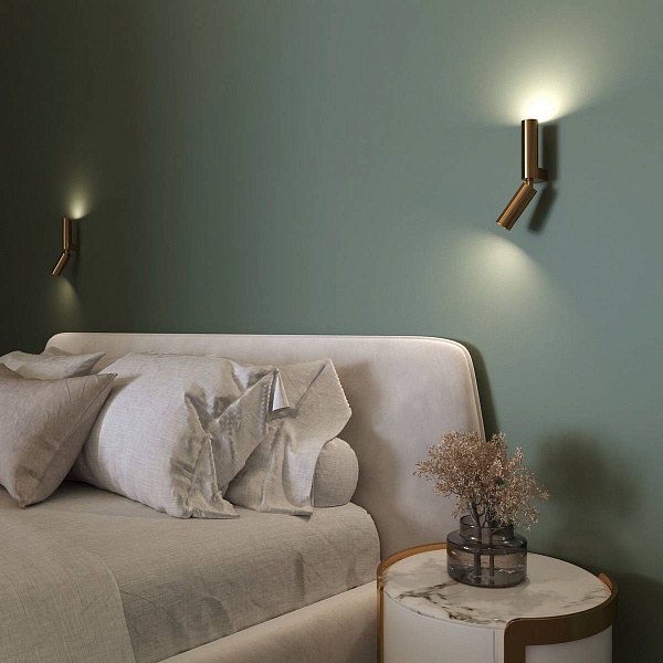 Бра EUROSVET PITCH 40020/1 LED латунь