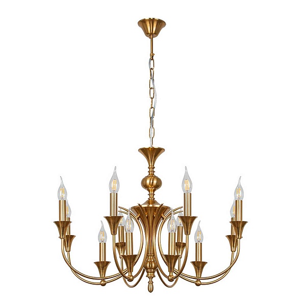 Люстра подвесная ARTE LAMP COLLINETTA A4094LM-12PB