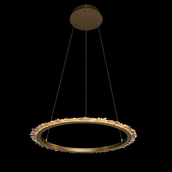 Подвес DELIGHT COLLECTION QUARTZ HALO MD20020154-1B satin gold