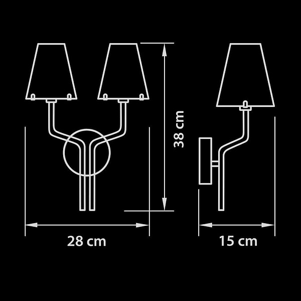Бра LIGHTSTAR DIAFANO 758622