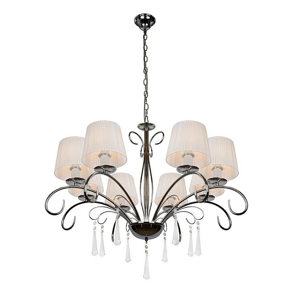 Люстра подвесная ILAMP PERFECTION RM7006/8CR