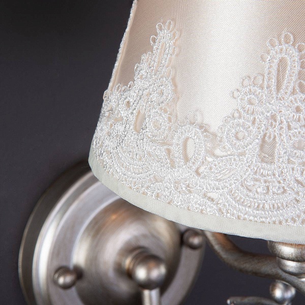 Бра EUROSVET INCANTO 60069/1 серебро