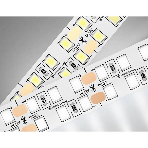 Лента LED 19,2 W/m 12V IP20 2835/240 4500K 14mm (5м) GS1602 AMBRELLA LIGHT