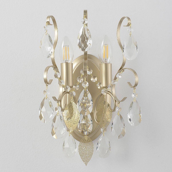 Бра CRYSTAL LUX ESMIRALDA ESMIRALDA AP2 GOLD