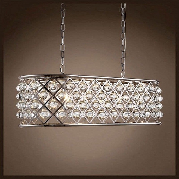 Люстра подвесная DELIGHT COLLECTION SPENCER KR0277P-5L chrome
