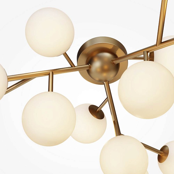 Люстра потолочная MAYTONI DALLAS MOD545CL-12BS