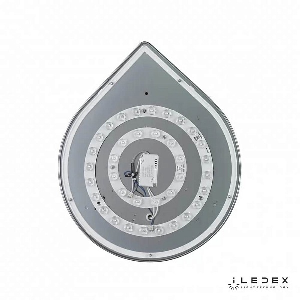 Бра ILEDEX OMEGA 6008W-18W-3000K WH-GL