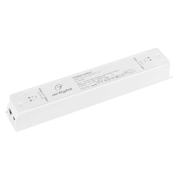 Блок питания ARLIGHT ARV-SP 24V 180W IP20 47444