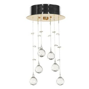 Люстра потолочная ARTI LAMPADARI FLUSSO GOLD Flusso H 1.4.15.615 G