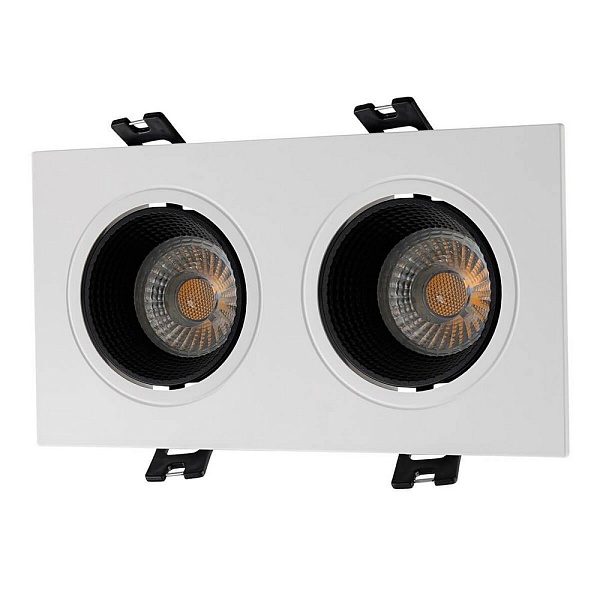 Светильник встраиваемый DENKIRS DK3022 DK3072-WH+BK