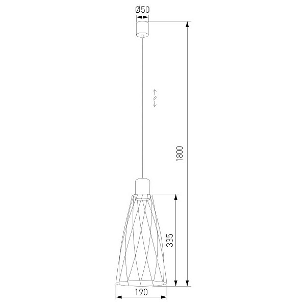 Подвес TK LIGHTING MODESTO 10161 Modesto a068664