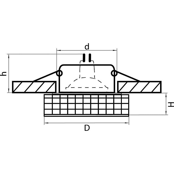 Светильник встраиваемый LIGHTSTAR LEI FACETO 006350