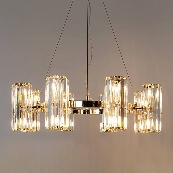 Люстра подвесная ARTE LAMP SANTORINI A1049SP-16GO