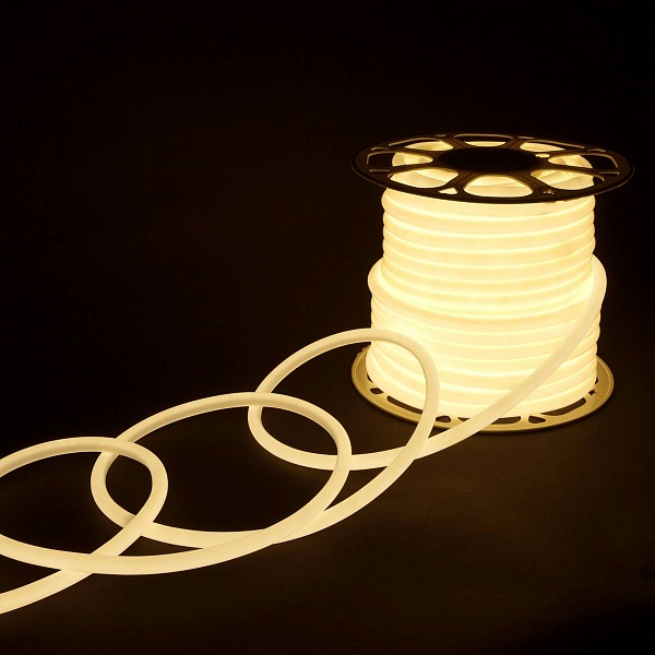 Лента LED ГИБКИЙ НЕОН 9,6 W/m 220V IP67 2835/144 4200K 16mm (50м) a052996 ELEKTROSTANDARD