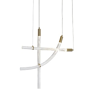 Подвес DELIGHT COLLECTION OB2412 OD2412-3 gold/clear