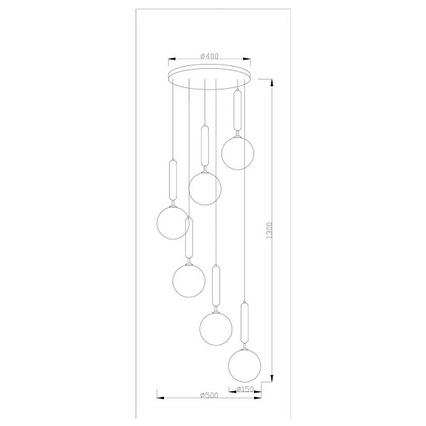 Подвес MODERLI VIOLLA V2031-1P