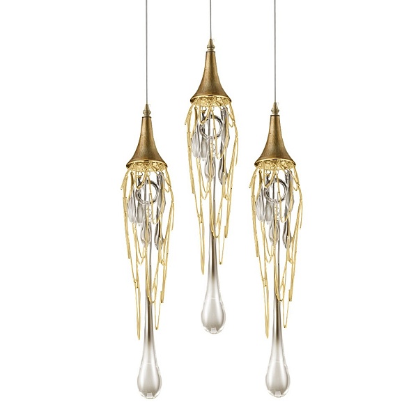 Подвес DELIGHT COLLECTION GODDESS TEARS P68009L-3/R gold