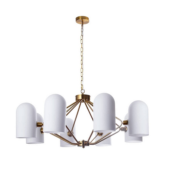 Люстра подвесная ARTE LAMP CASSEL A5454LM-8PB