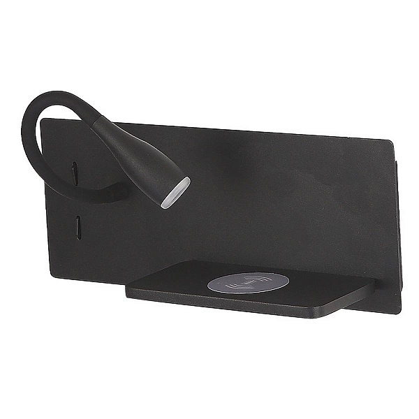 Бра CRYSTAL LUX CLT 217W Qi+USB BL