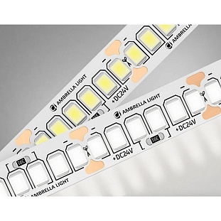 Лента LED 10 W/m 24V IP20 2835/120 4500K 8mm (5м) GS3102 AMBRELLA LIGHT