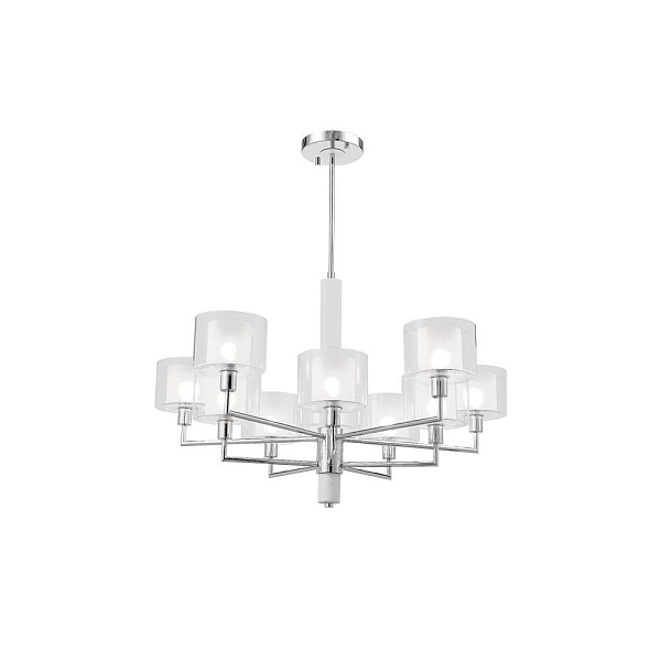 Люстра подвесная CRYSTAL LUX MAESTRO MAESTRO SP-PL5+5 CHROME
