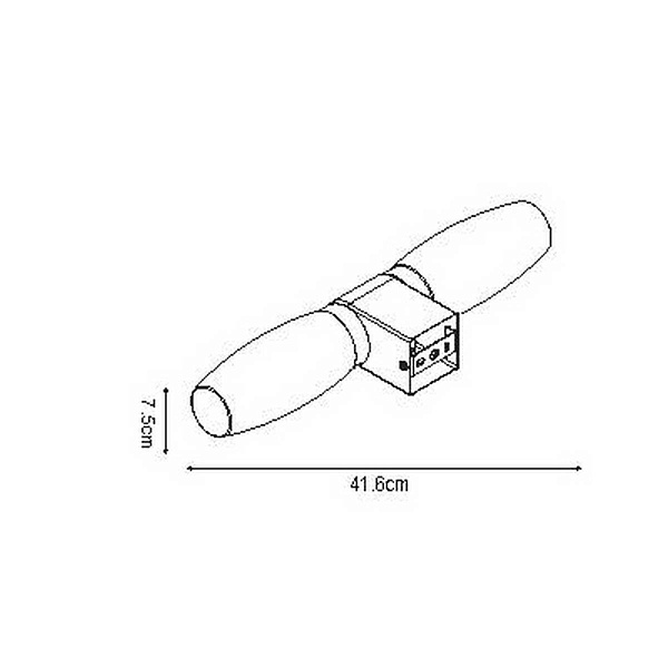 Подсветка для зеркал ARTE LAMP A1209AP-2WH