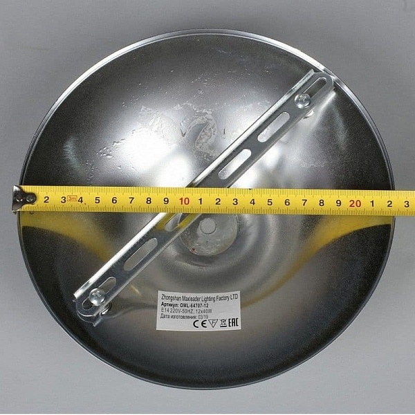 Люстра потолочная OMNILUX ALGHERO OML-64707-12
