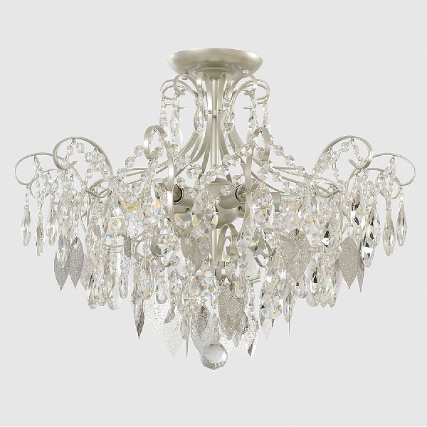 Люстра потолочная CRYSTAL LUX ESMIRALDA ESMIRALDA PL6 SILVER