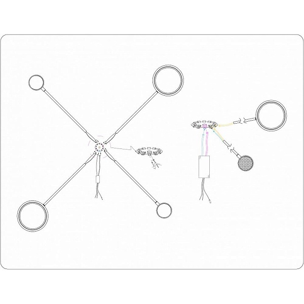Люстра потолочная AMBRELLA LIGHT FL FL51632