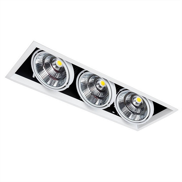Светильник встраиваемый ARTE LAMP MERGA A8450PL-3WH