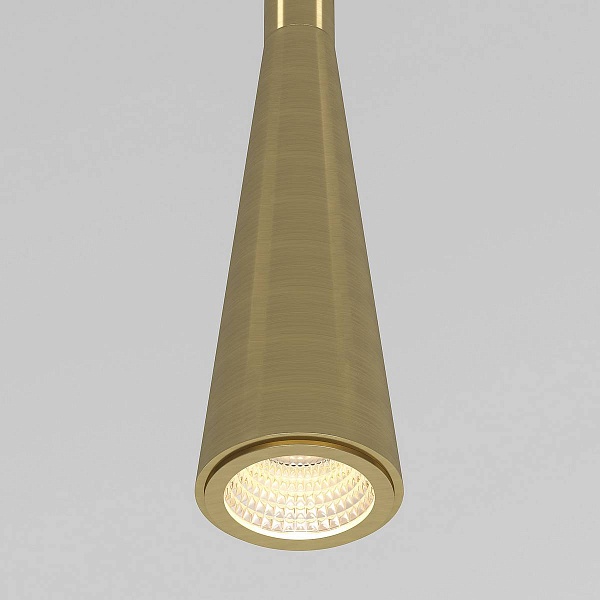 Подвес ELEKTROSTANDARD VIST 50312 LED 7W 3000K латунь a068613