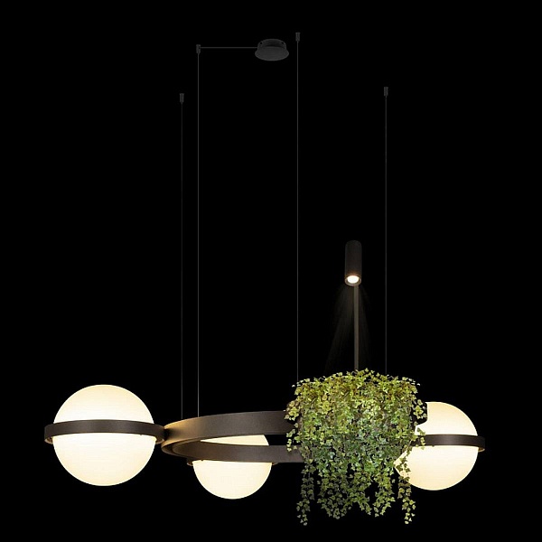 Люстра подвесная LOFT IT JARDIN 10121/3 Dark grey