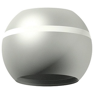 Основание для светильника AMBRELLA LIGHT DIY SPOT 2 C1103 SSL серебро песок D100*H80mm MR16 GU5.3 LED 3W 4200K