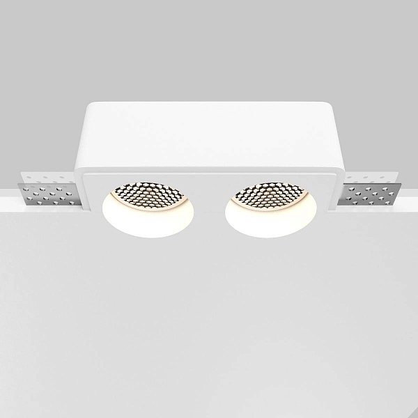 Светильник встраиваемый MAYTONI GYPS MODERN DL123-GU10-02-W