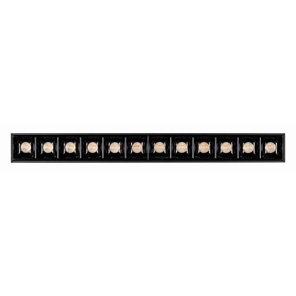 Трековый светильник магнитный ARLIGHT MAG-LASER-45-L320-12W WARM3000 (BK, 15 DEG, 24V) 026937