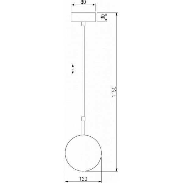 Подвес ELEKTROSTANDARD GROLLO 50120/1
