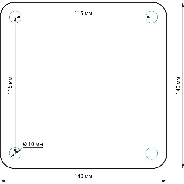Светильник уличный столб низкий ELEKTROSTANDARD 1550 a035095