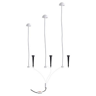 Светильник уличный столб низкий ARTE LAMP MOTUS A1081PA-3WH